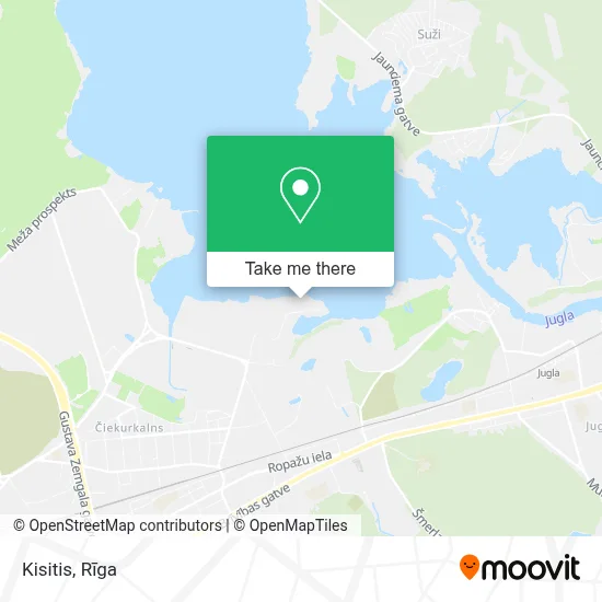 Kisitis map