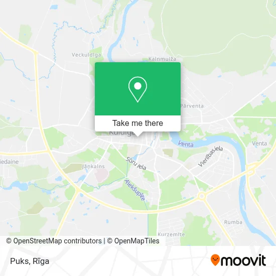 Puks map