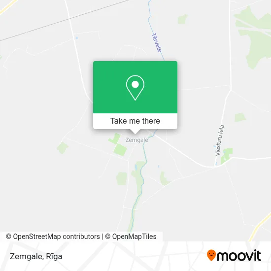 Zemgale map