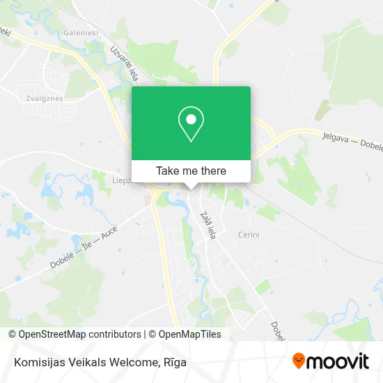 Komisijas Veikals Welcome map