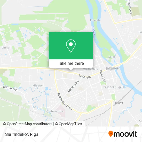 Sia "Indeko" map
