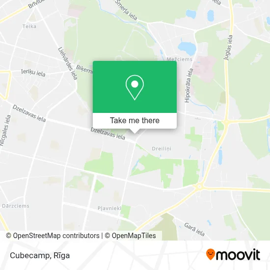 Cubecamp map