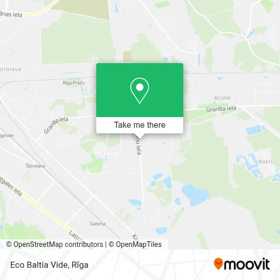 Eco Baltia Vide map