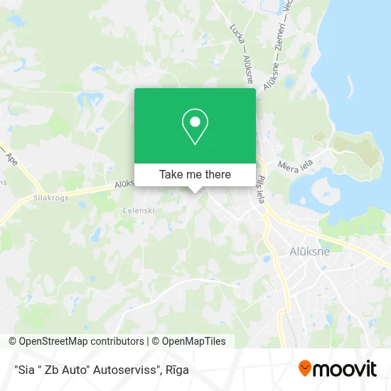 "Sia " Zb Auto" Autoserviss" map