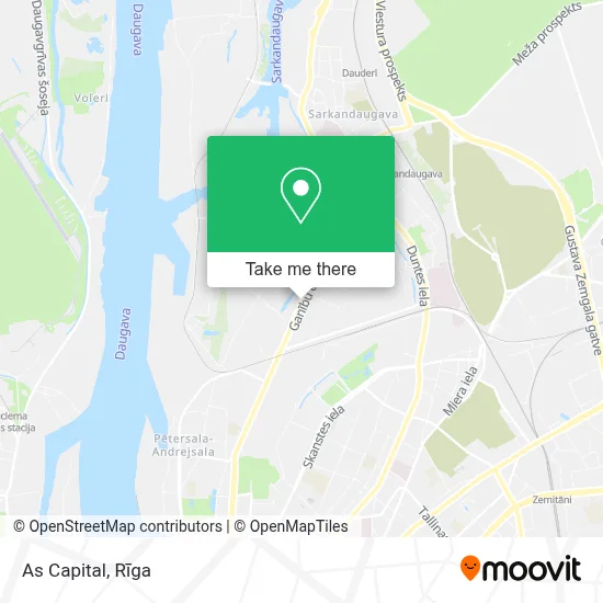 As Capital map