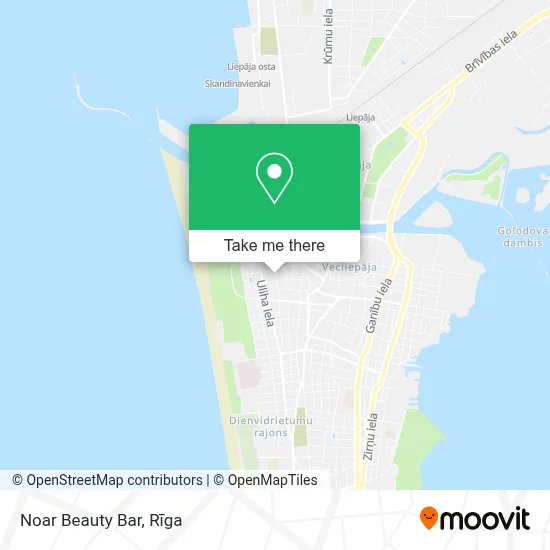 Noar Beauty Bar map