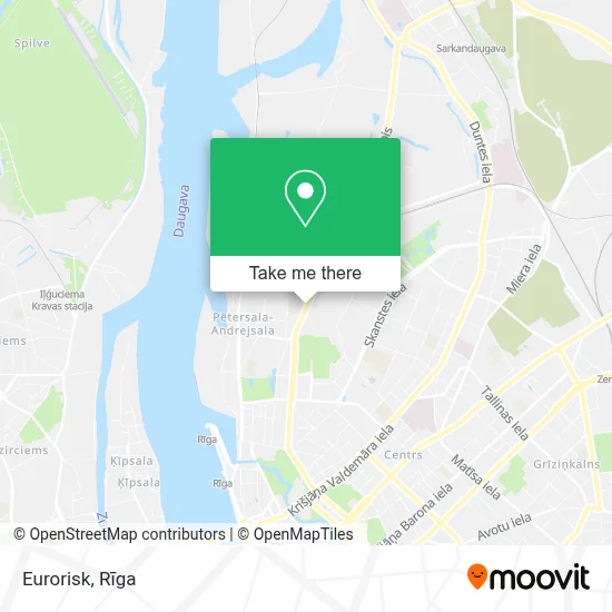 Eurorisk map