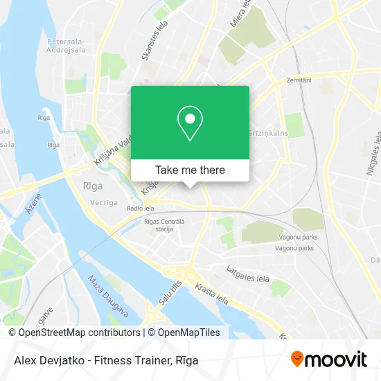 Alex Devjatko - Fitness Trainer map