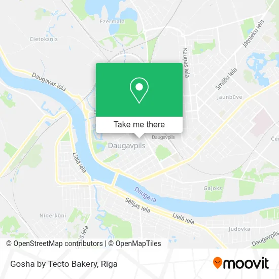 Gosha by Tecto Bakery map