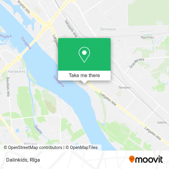 Dalinkids map