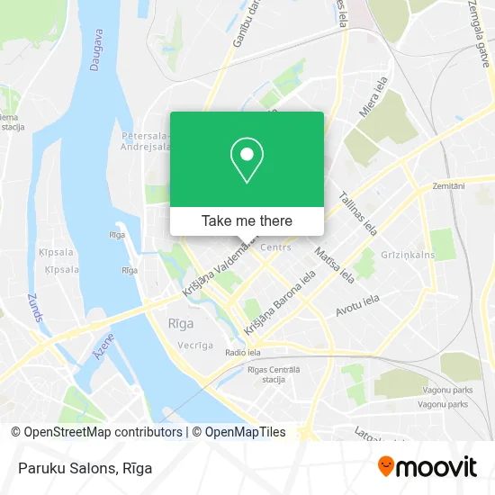 Paruku Salons map