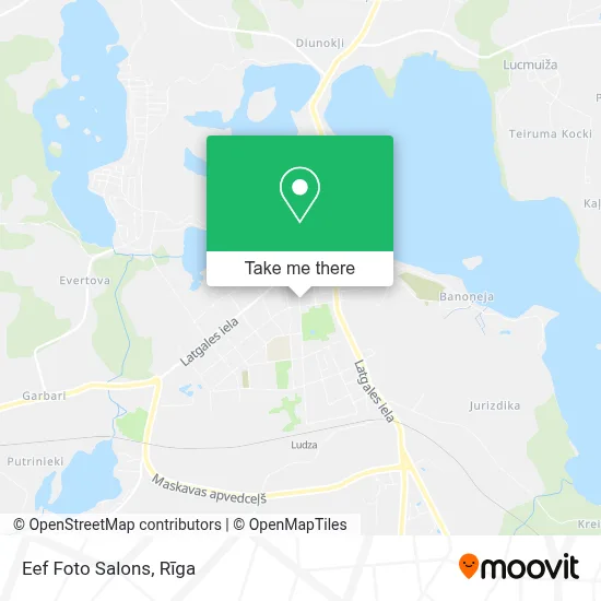 Eef Foto Salons map