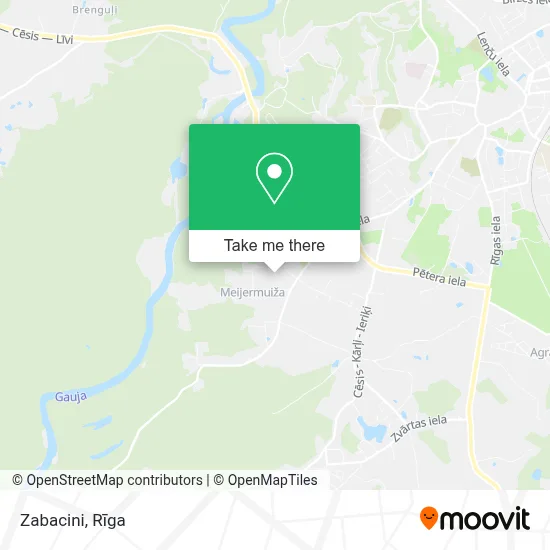 Zabacini map