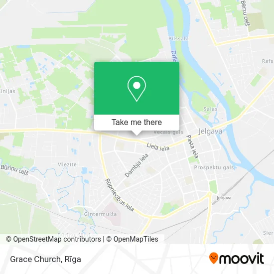 Grace Church map