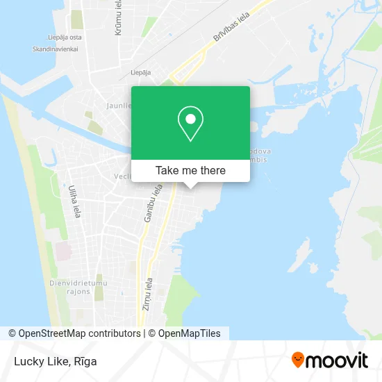 Lucky Like map
