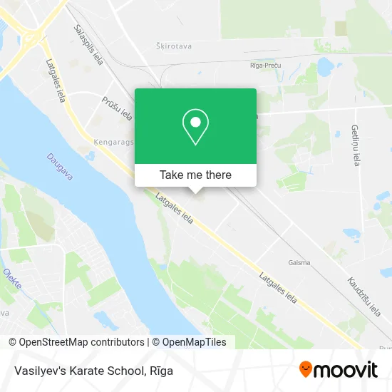 Vasilyev's Karate School map