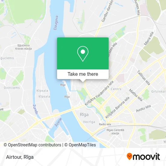 Airtour map