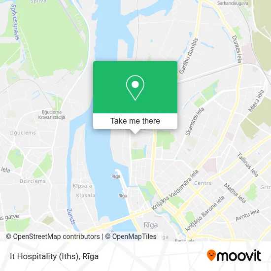 It Hospitality (Iths) map