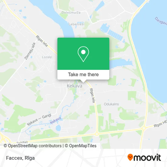 Faccex map