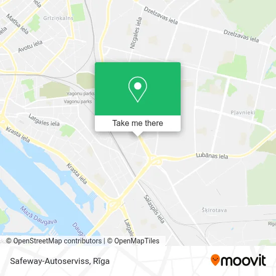 Safeway-Autoserviss map