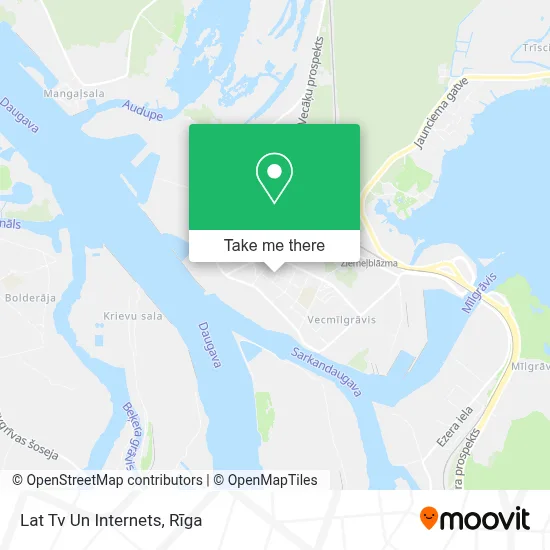 Lat Tv Un Internets map