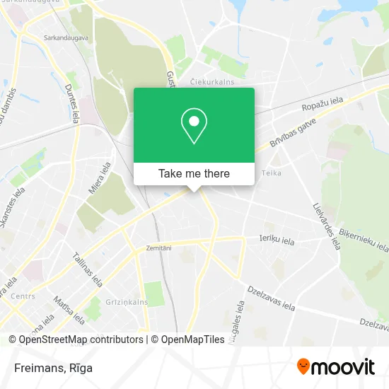 Freimans map