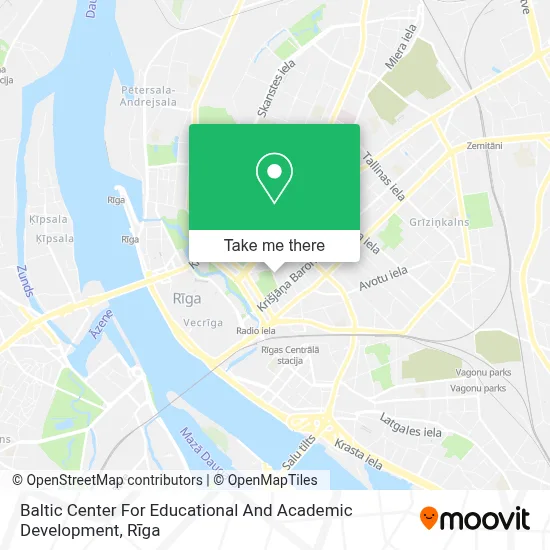 Baltic Center For Educational And Academic Development map