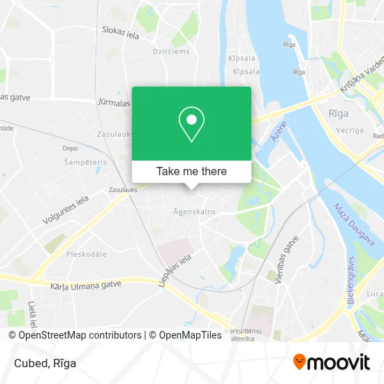 Cubed map