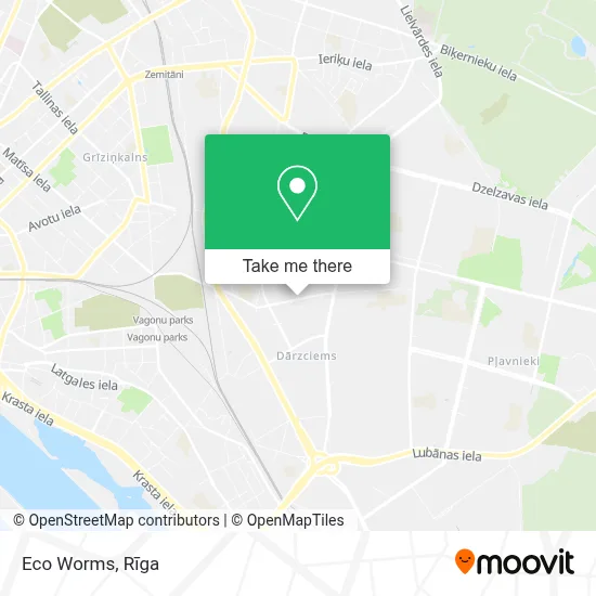 Eco Worms map