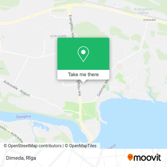 Dimeda map