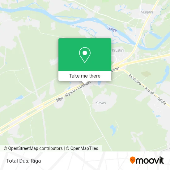Total Dus map
