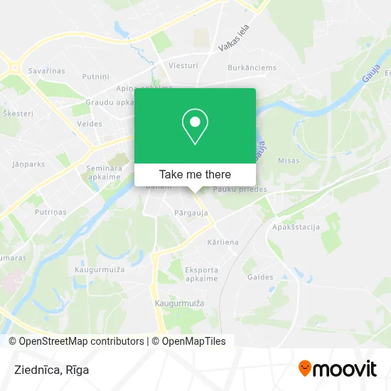 Ziednīca map