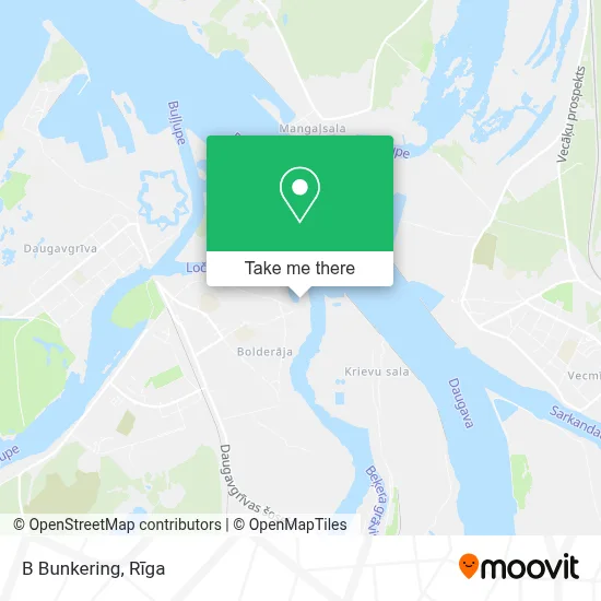 B Bunkering map