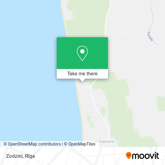 Zodzini map