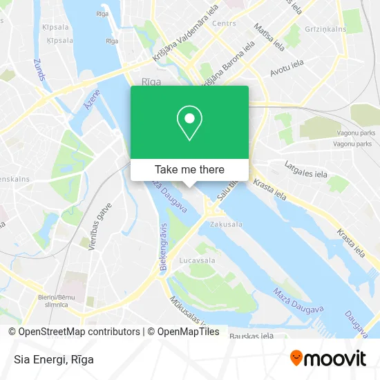 Sia Energi map