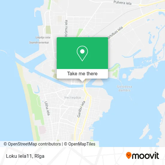 Loku Iela11 map