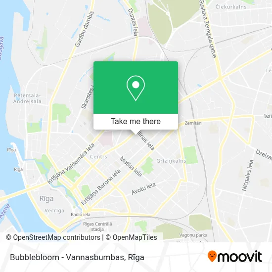 Bubblebloom - Vannasbumbas map