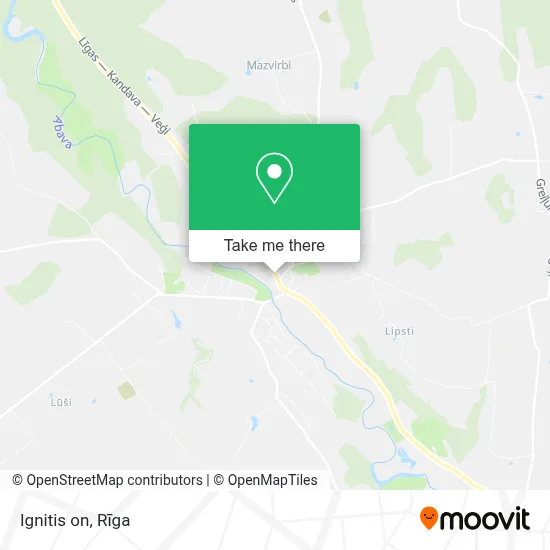 Ignitis on map