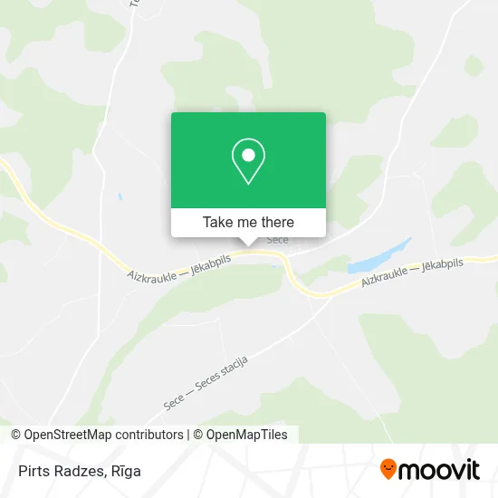 Pirts Radzes map
