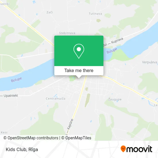 Kids Club map