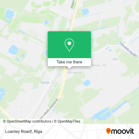 Loanley Road! map