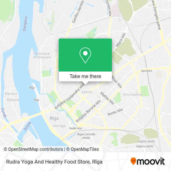 Rudra Yoga And Healthy Food Store map