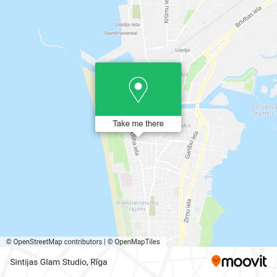 Sintijas Glam Studio map