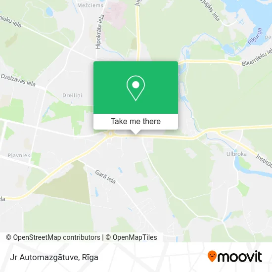 Jr Automazgātuve map