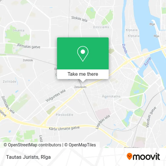 Tautas Jurists map