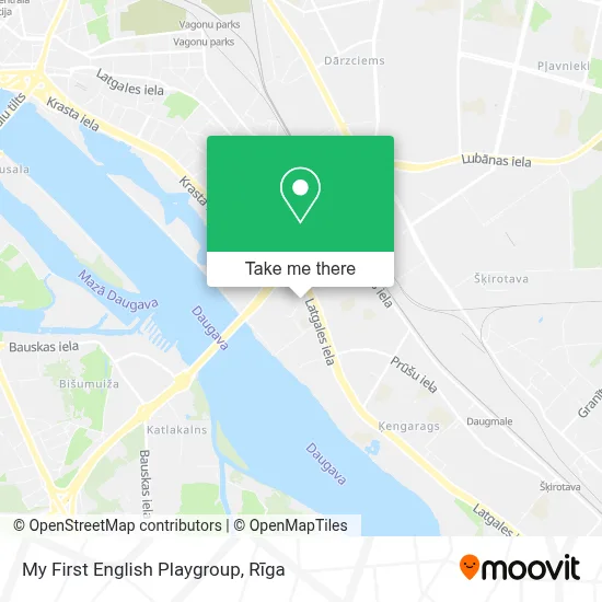 My First English Playgroup map
