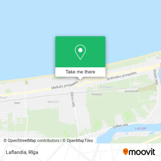 Laflandia map
