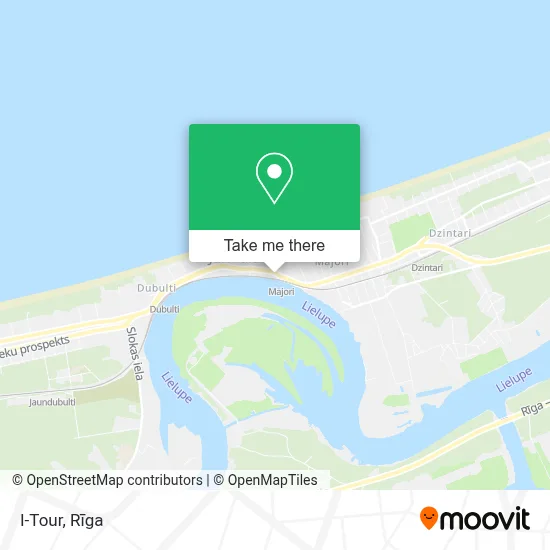 I-Tour map