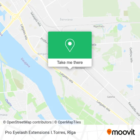 Pro Eyelash Extensions I.Torres map