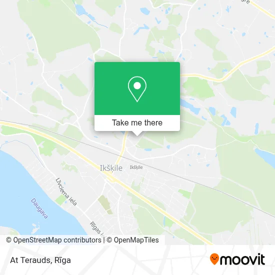 At Terauds map